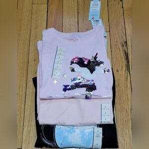 Pink Sequin Unicorn T-Shirt
